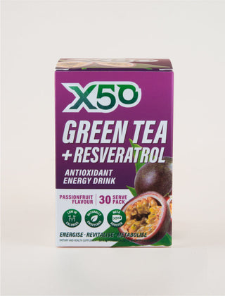 X50 GreenTea 60 Serve - Adelaide Supplements