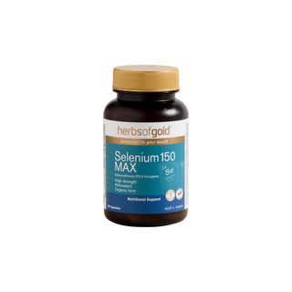 Selenium 150 Max by Herbs of Gold 60 Capsules - Adelaide Supplements