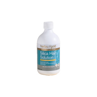 Silica Hair Solution by Herbs of Gold 500ML - Adelaide Supplements