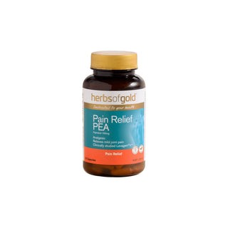 Pain Relief PEA by Herbs of Gold 30 Vegan Capsules - Adelaide Supplements