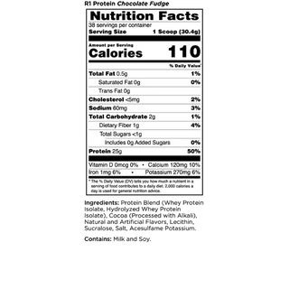 R1 Protein by Rule 1 30 Serves - Adelaide Supplements