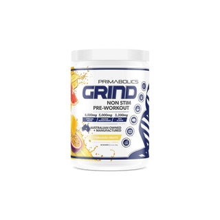 Grind Non Stim Pre-Workout by Primabolics 40 Scoops - Adelaide Supplements