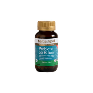 Probiotic 55 Billion by Herbs of Gold 30 Capsules - Adelaide Supplements