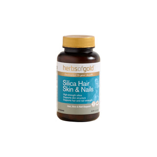 Silica Hair, Skin and Nails by Herbs of Gold 30 Tablets - Adelaide Supplements