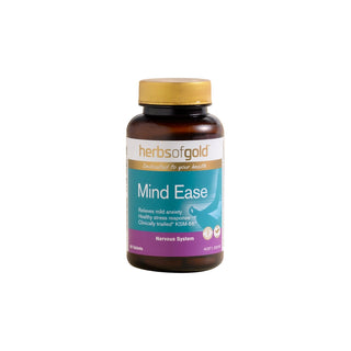 Mind Ease by Herbs of Gold 60 Tablets - Adelaide Supplements
