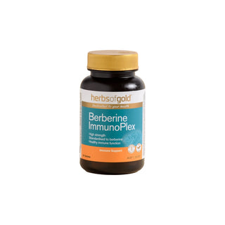 Berberine Immunoplex by Herbs of Gold 30 Tablets - Adelaide Supplements