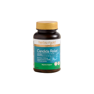 Candida Relief by Herbs of Gold 60 Tablets - Adelaide Supplements
